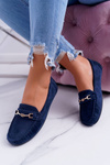 Dámske mokasíny, Comfort Navy Blue Anzio