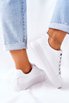 Dámske tenisky na platforme Big Star II274348 White