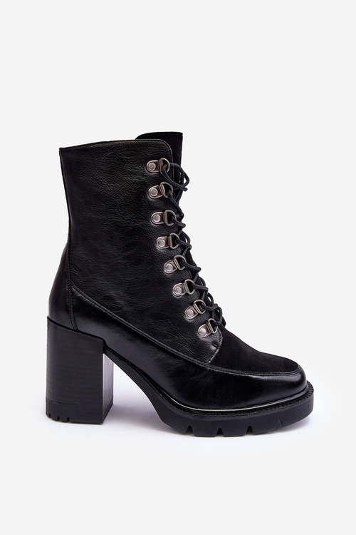 Masívne čipky -upové topánky na post Black Lathia Post