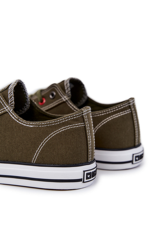 Pánské nízké tenisky Big Star JJ174383 Khaki