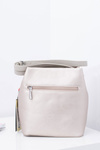 Women's Handbag Silver Gray Postman