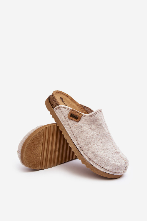 Dámské domácí pantofle Inblu DJ000010 světle béžové