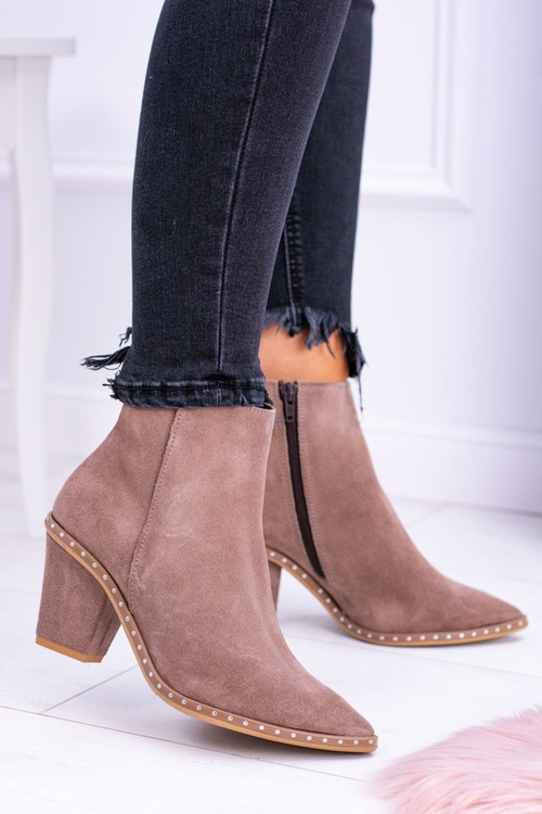 Dámska kožená béžová sonoma