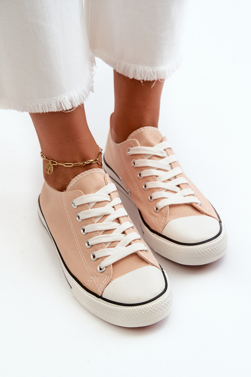 Dámské Klasické Nízké Růžové Tenisky Caelira