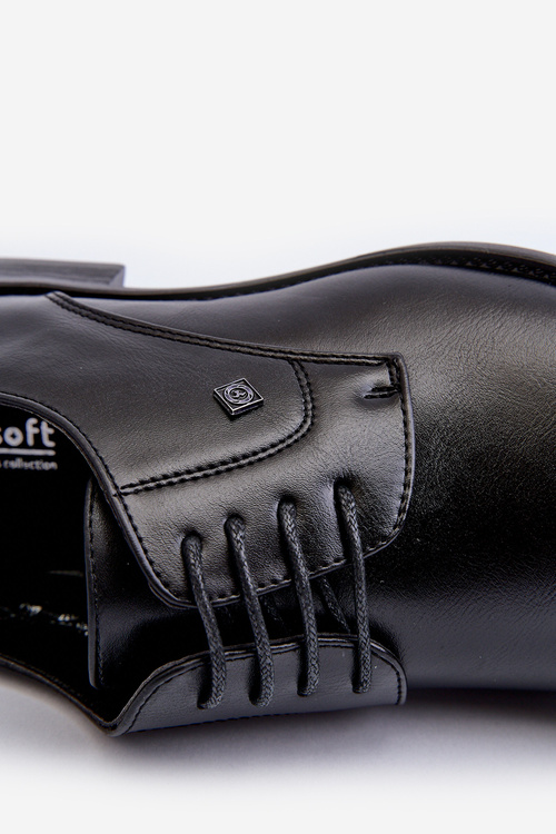 Mužská elegantní polobotky černé Jenavee