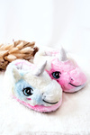 Nazouvací Detske' pantofle Unicorn Pestrobarevné