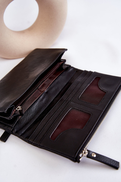 Veľká magnet dámskeho čierneho znaku Connes Magnet