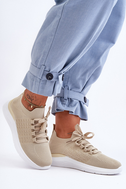 Klasické Dámské Sportovní Boty Bežové Nikilla