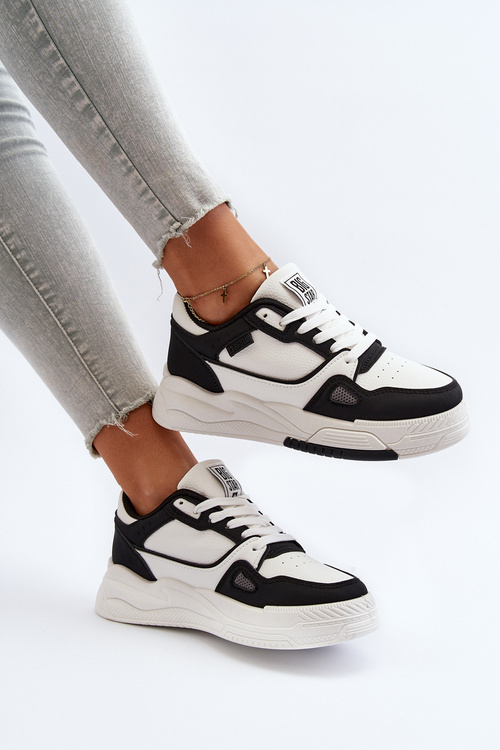 Dámské tenisky Big Star NN274669 Černobílé