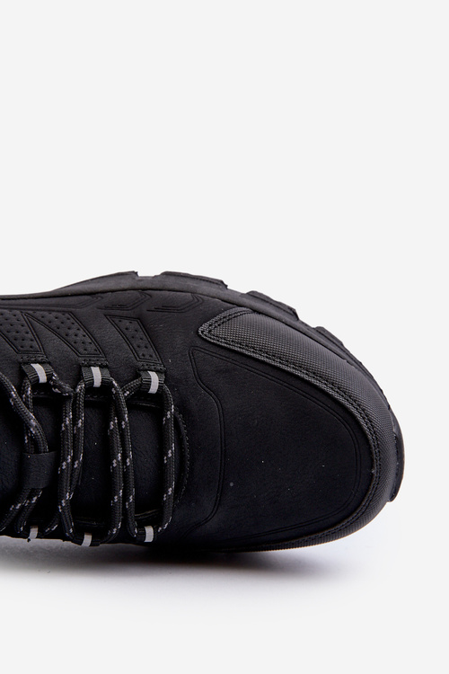 Pánské trekové boty černé McBraun