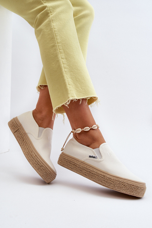 Dámské tenisky Slip-On Big Star LL274389 Bílé