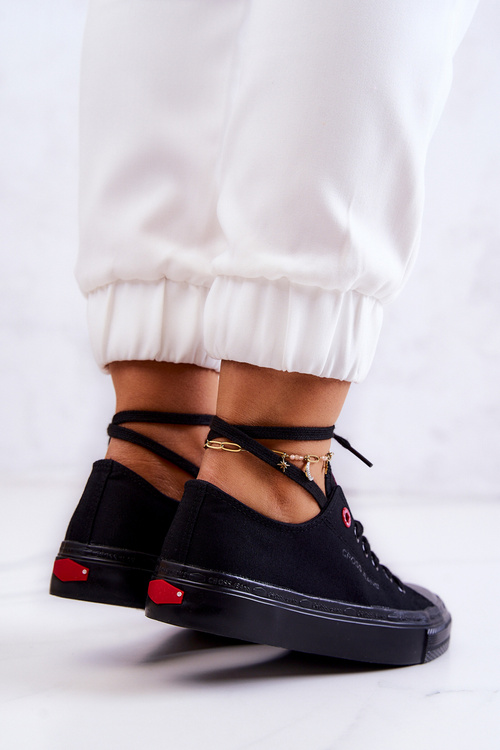 Klasické tenisky Cross Jeans JJ2R4019C černá