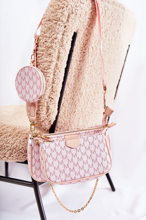 Dámská kabelka 3v1 Růžova Bormea