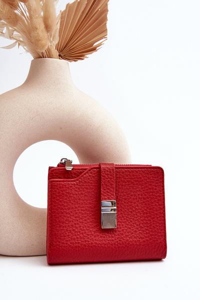 Portfólio dámskeho portfólia s Eco -Geather Red Lazara