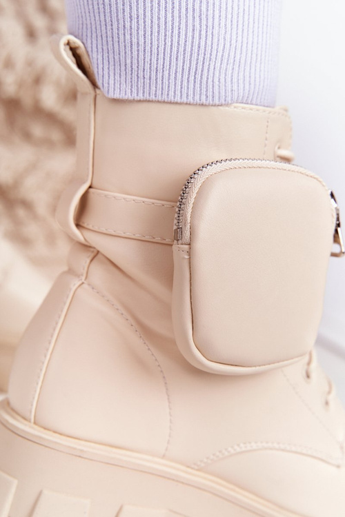 Robotníci Botki na platforme s obličkou béžou Saturnay