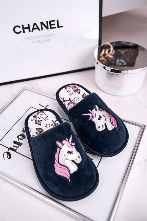 Dětské Domácí Pantofle S Jednorožcem Unicorn