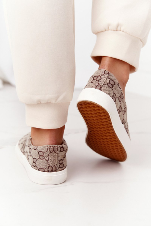 Dámské Tenisky Slip-On Khaki Challenge