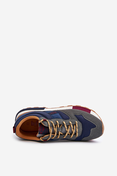 Zateplené pánské sneakersy Lee Cooper LCJ-24-03-3006 Šedé