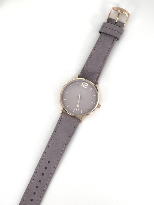 Ernest Manon Watch, Suede, Purple Zloty