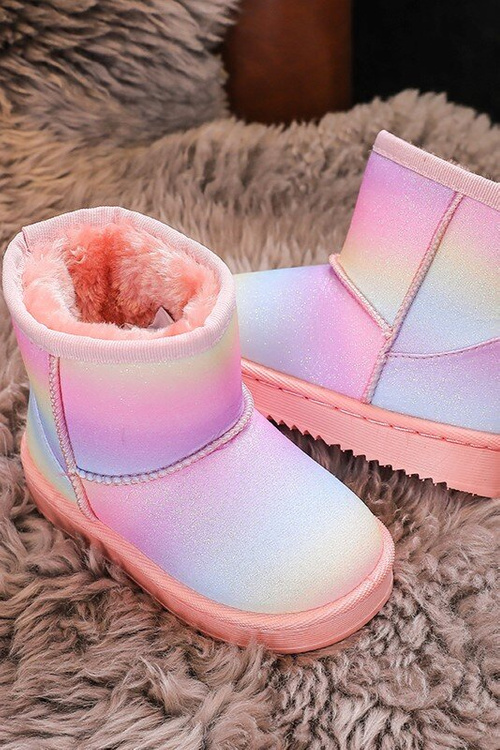 Dětské zateplené boty sněžníky Multikolor Gooby