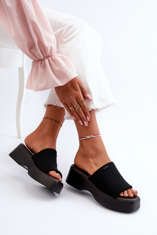 Dámské žabky Big Star NN274021 Černé