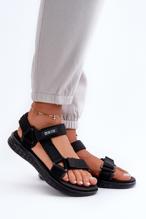 Dámské Sandály Big Star černé FF274A600