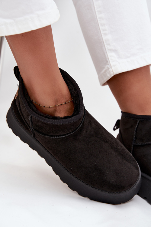 Dámské sněhule na platformě Černé Celyra