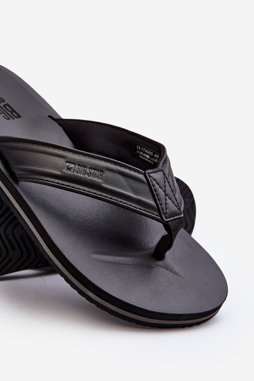 Pánské žabky Big Star LL174605 Černé