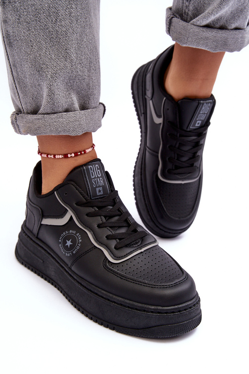 Dámské Sportovní Tenisky Big Star MM274232 Černé