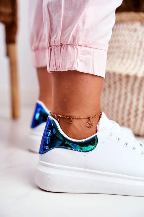 Dámská Sportovní Obuv Lu Boo Bile Kovový Matilda