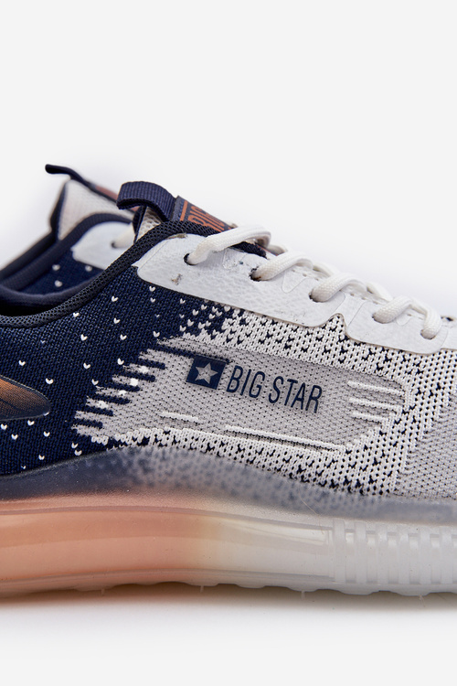 Pánské sportovní boty HI-POLY SYSTEM Big Star NN174474 tmavě modré