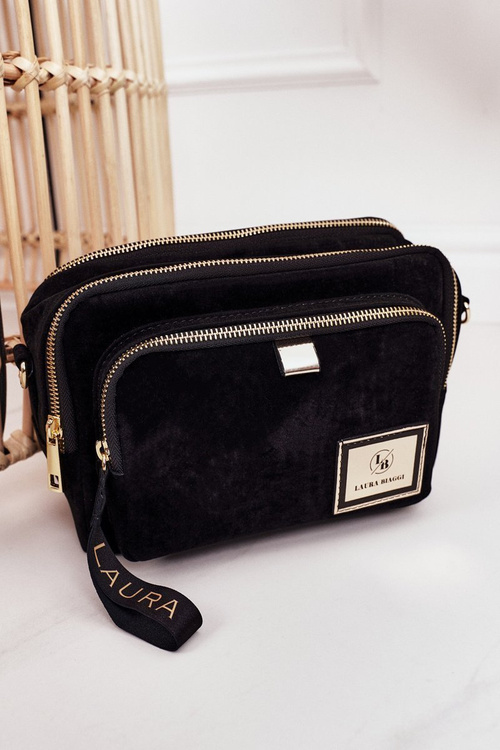 Laura Biaggi Black Black Band Bag Bag