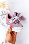 Dětské Sportovní Boty Bílé -Růžové Space Ride