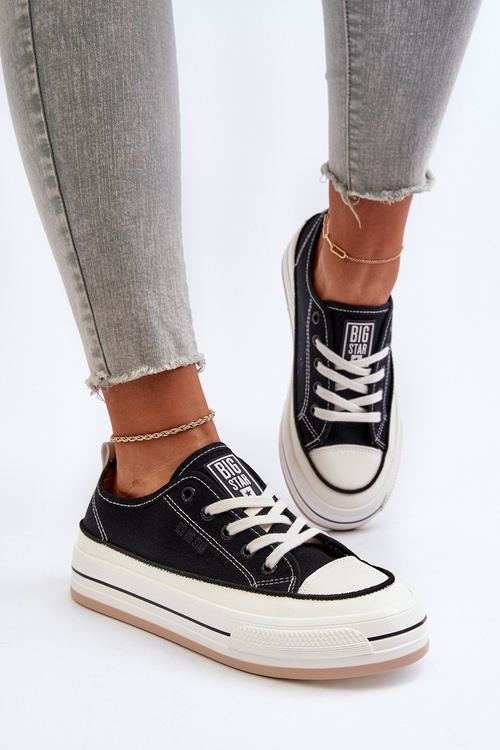 Dámske tenisky Big Star NN274204 Čierne