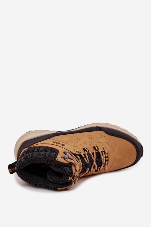 Pánské trekové boty s izolací Lee Cooper LCJ-25-01-3724M Camel