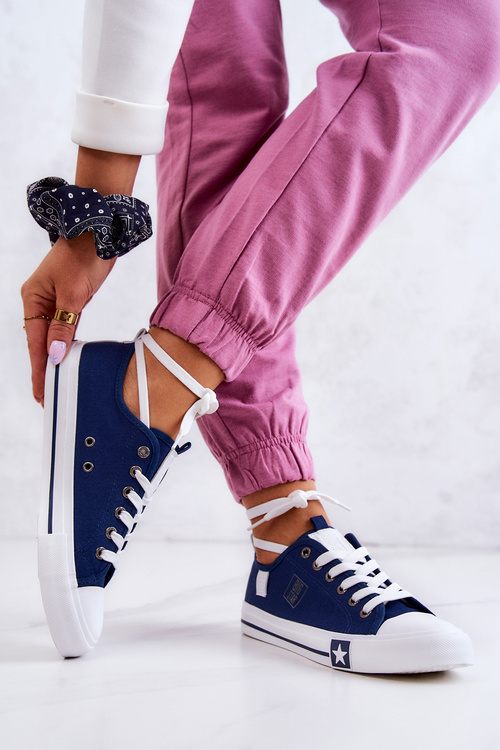 Classic Low Big Star JJ274256 Navy Blue tenisky