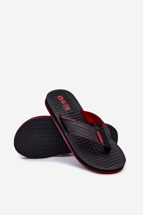 Pánské Žabky Big Star RR174441 Černé