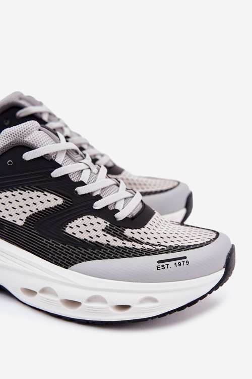 Pánské Sportovní Boty Na Platformě Big Star RR174023 Hi-Poly System Šedé