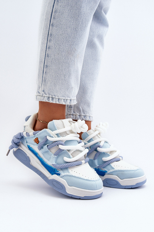 Dámské sportovní kožené boty Béžová Francis