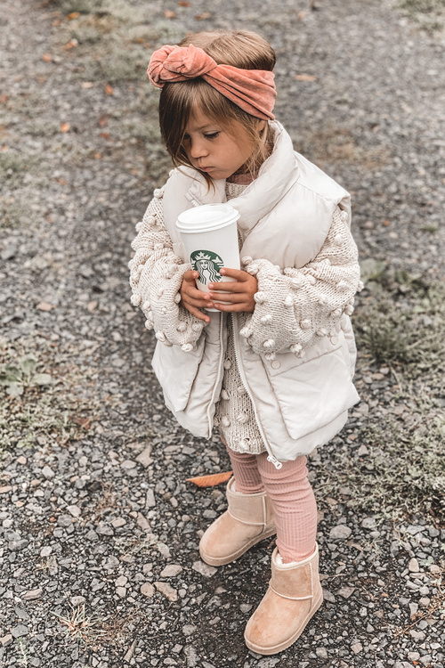 Dětské Teplé Sněhule Semišové Béžové Gooby