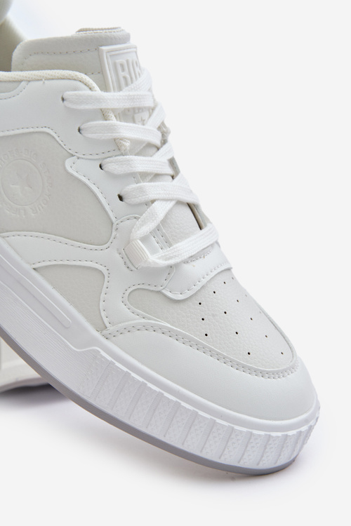 Pánské Tenisky Z Eko Kůže Big Star OO174003 Bílé