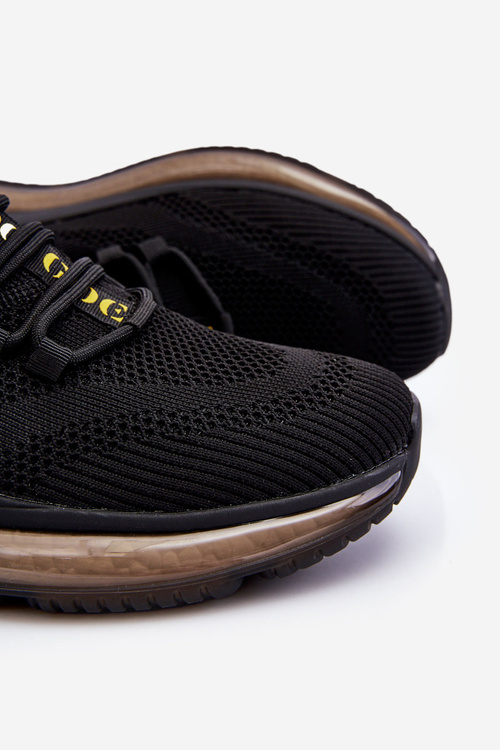 Šmykľavá pánska športová topánky Goe ll1n4024 čierna