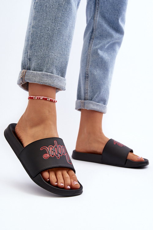 Dámske žabky Lee Cooper LCW-24-42-2483L Čierne