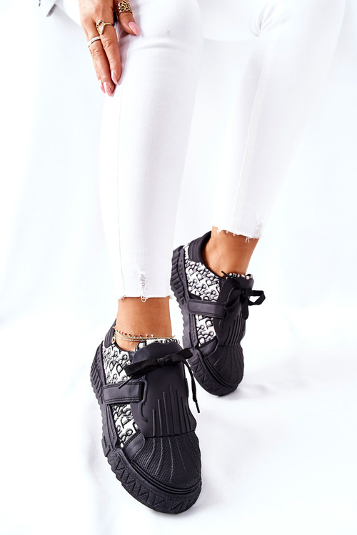 Dámská Sportovní Obuv Sneakersy Černé Dreams