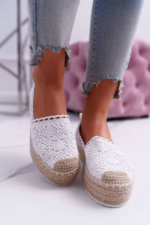Dámské Espadrilky bílé Lovely Haven