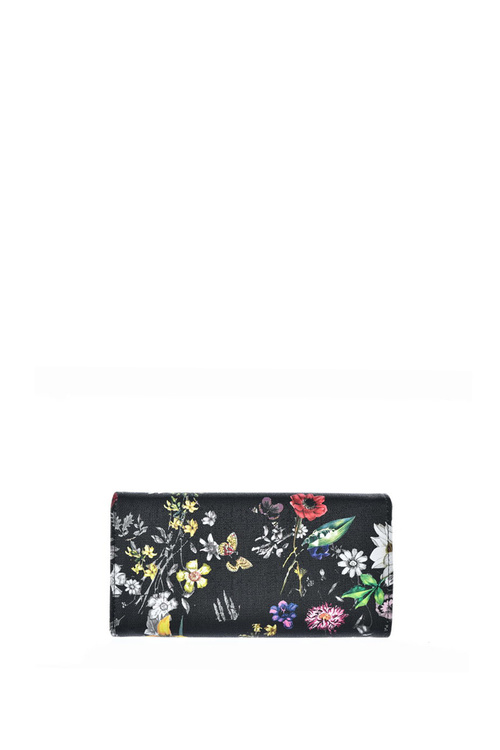 Dámská Velká peněženka Flowers Big Star JJ674015 Černá