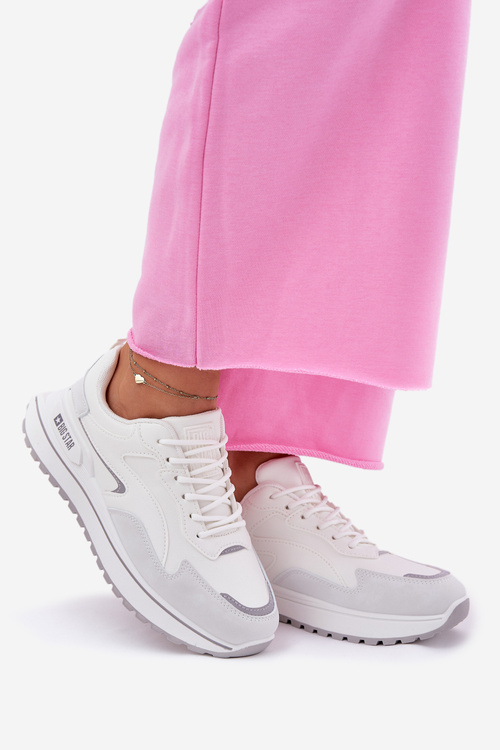 Dámske Tenisky Big Star RR274A213 HI-POLY SYSTEM Biely