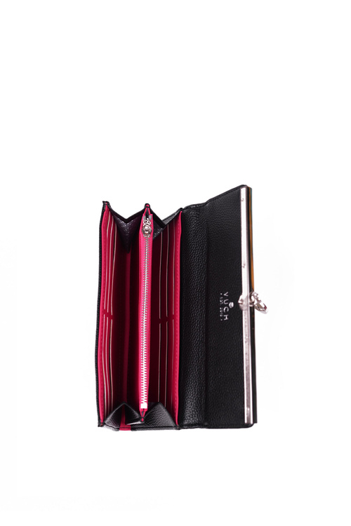 Velká dámská peněženka s emblémem Černý Mailin