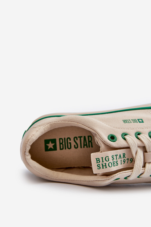 Mužské nízké tenisky Big Star NN174006 Bežové