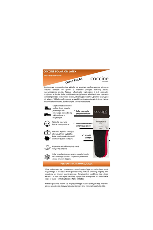 Coccine Polar On Latex Insoles